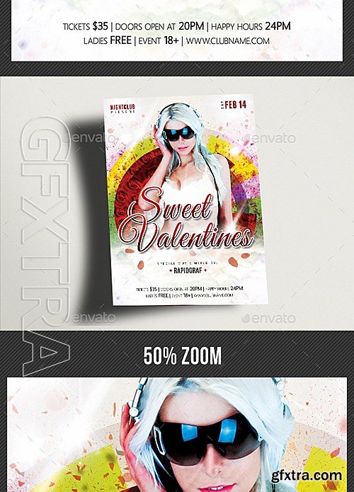 GraphicRiver - Valentines Day Party Flyer Template 02 10343721