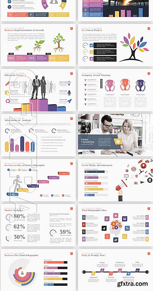 GraphicRiver - Global Business Power Point Presentation 12518004