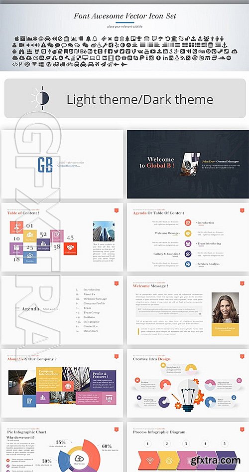 GraphicRiver - Global Business Power Point Presentation 12518004