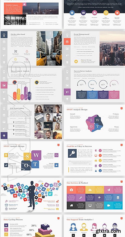 GraphicRiver - Global Business Power Point Presentation 12518004