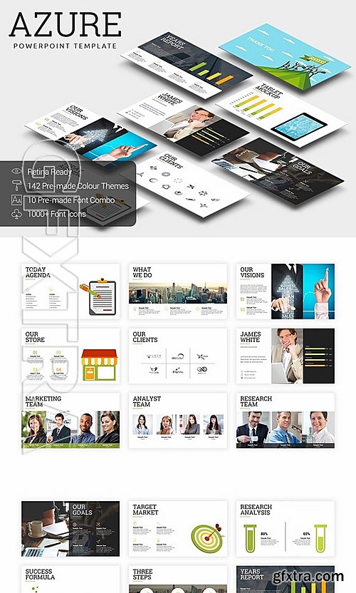 CM - Azure - PowerPoint Template 686297