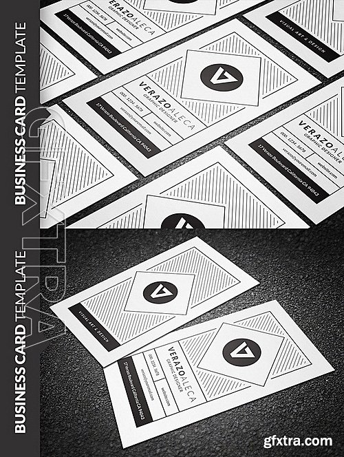 CM - Clean Creative Business Card 684708