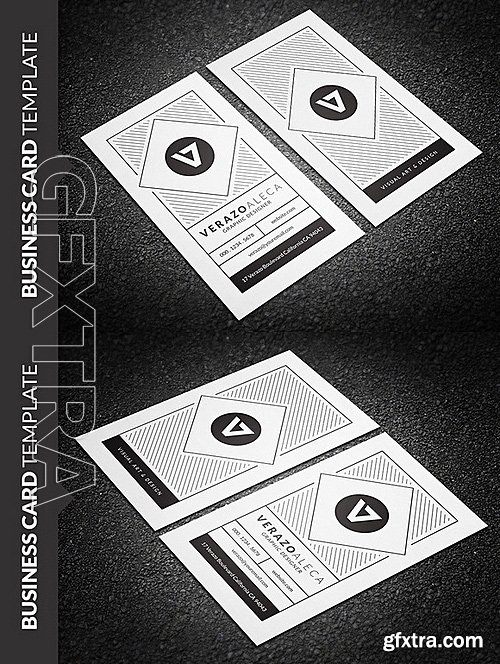 CM - Clean Creative Business Card 684708