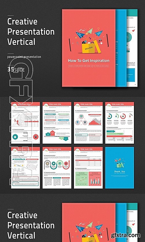 CM - Creative Presentation Vertical Creative Presentation Vertical 686236