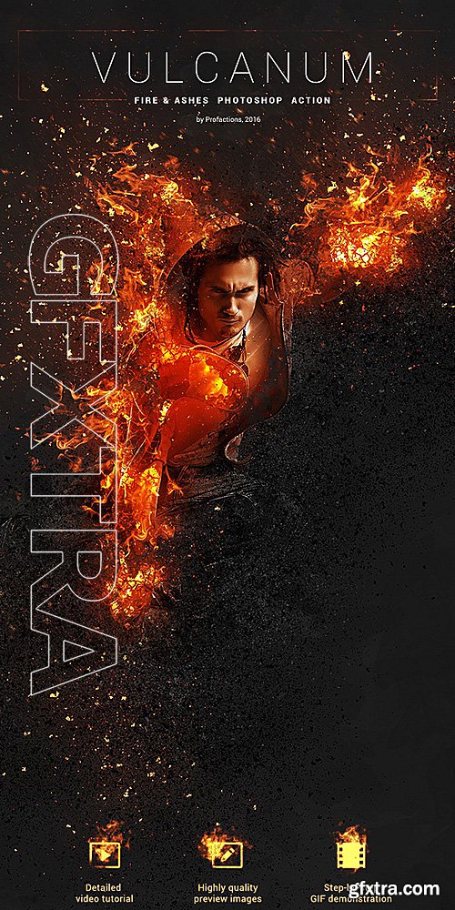 GraphicRiver - Vulcanum Fire & Ashes Photoshop Action 16087227