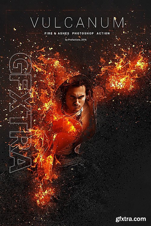 GraphicRiver - Vulcanum Fire & Ashes Photoshop Action 16087227