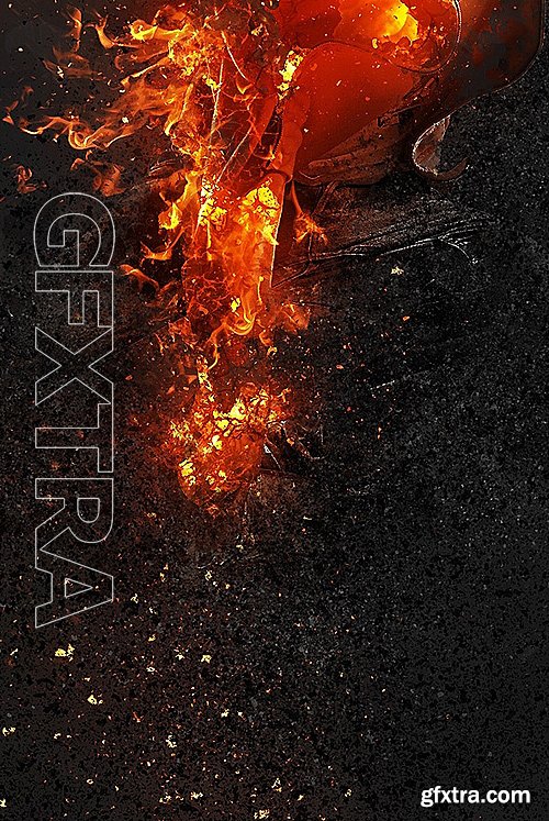 GraphicRiver - Vulcanum Fire & Ashes Photoshop Action 16087227