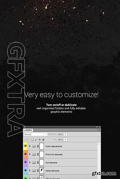 GraphicRiver - Vulcanum Fire & Ashes Photoshop Action 16087227
