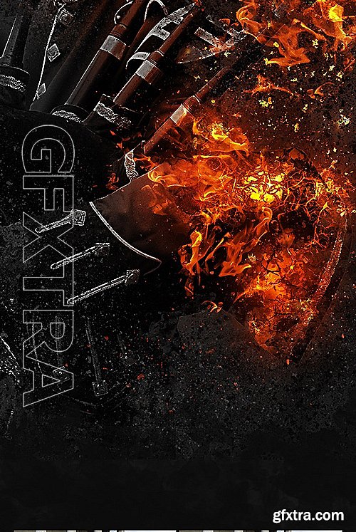 GraphicRiver - Vulcanum Fire & Ashes Photoshop Action 16087227