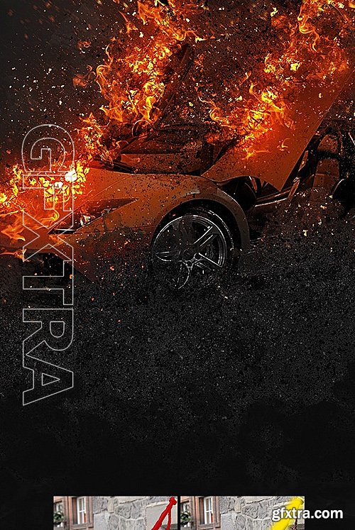 GraphicRiver - Vulcanum Fire & Ashes Photoshop Action 16087227