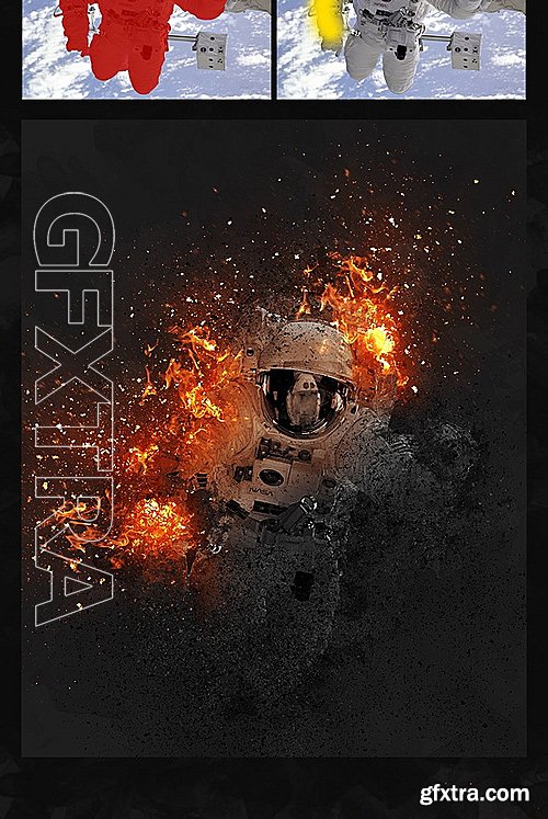 GraphicRiver - Vulcanum Fire & Ashes Photoshop Action 16087227