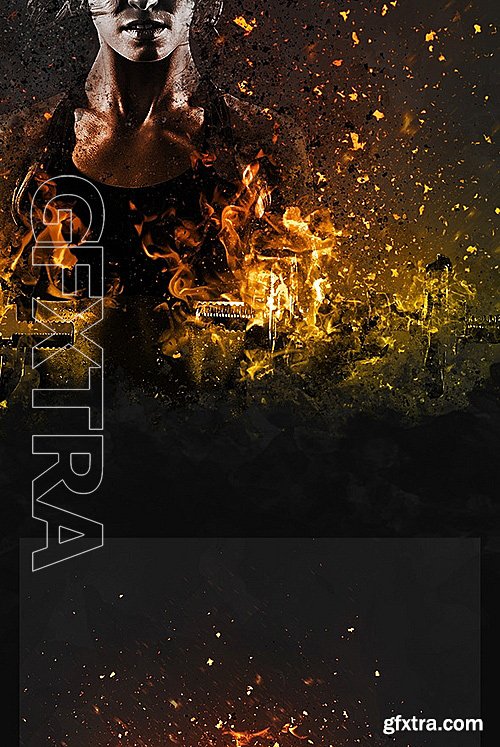 GraphicRiver - Vulcanum Fire & Ashes Photoshop Action 16087227