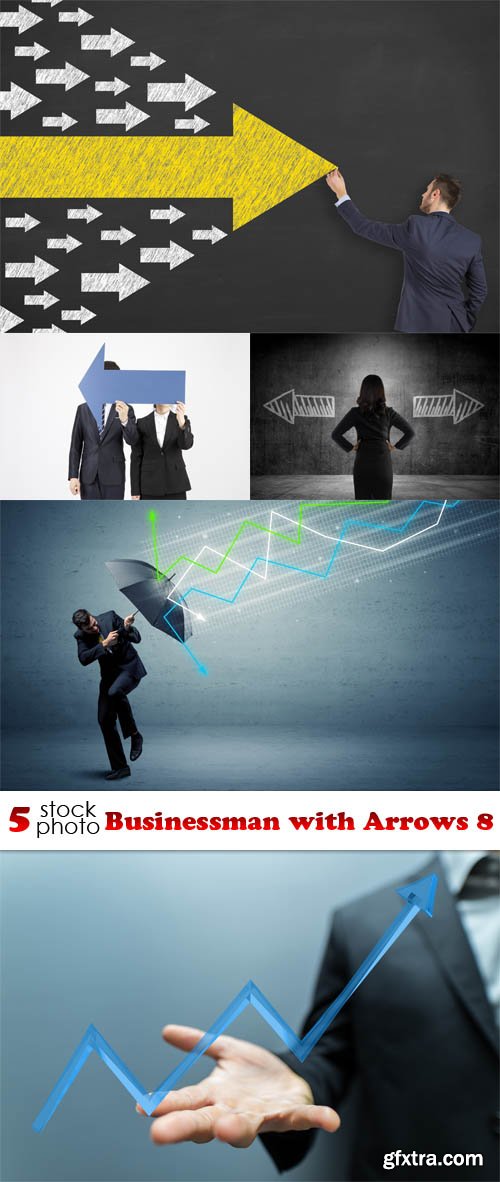 Photos - Businessman with Arrows 8