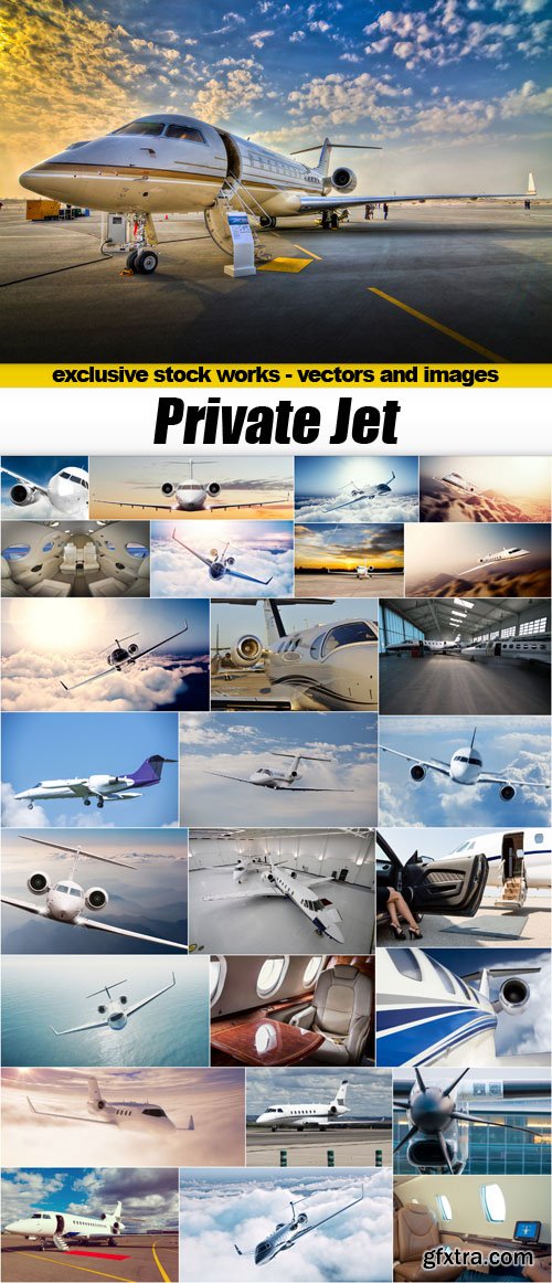 Private Jet - 27xUHQ JPEG