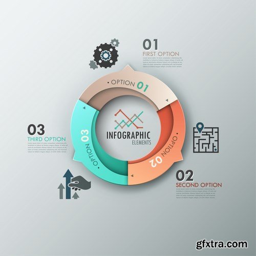 Modern Infographics 5 - 25xEPS