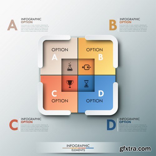 Modern Infographics 5 - 25xEPS