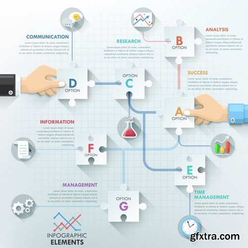 Modern Infographics 5 - 25xEPS