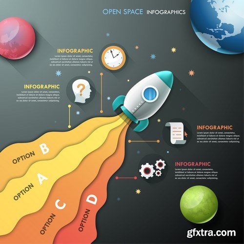 Modern Infographics 5 - 25xEPS