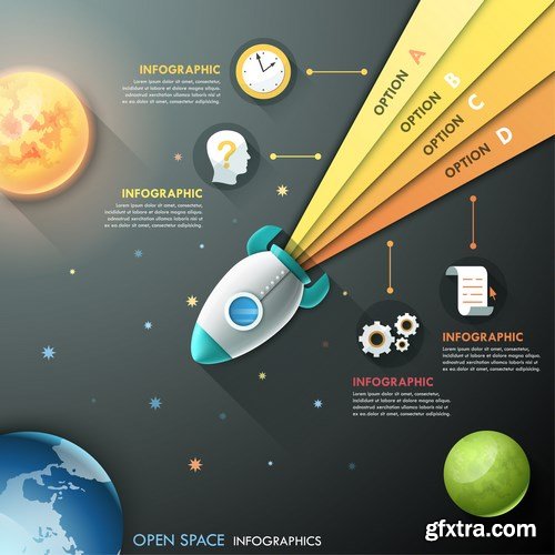 Modern Infographics 5 - 25xEPS