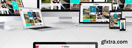 Graphicriver Responsive Devices Mockups Pack 7743907