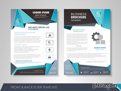 Design Flyer & Corporate Brochures 27 - 17xEPS