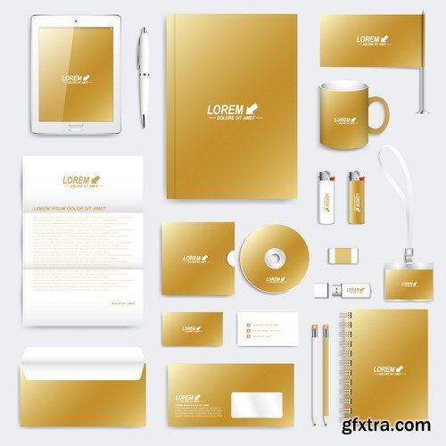 Modern Set of Brochures , Flyer, Booklet, Cover or Annual Report 2 - 25xEPS