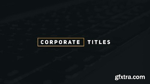 Videohive Minimal Title Pack 14646324