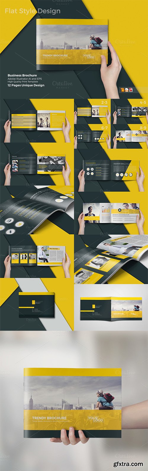 A4 Business Brochure/Catalog - CM 682608