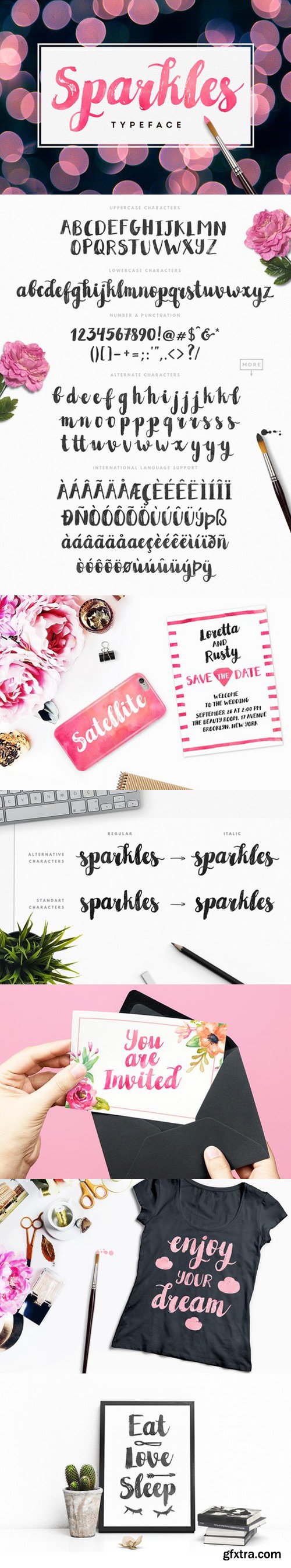 CM - Sparkles Font 681512