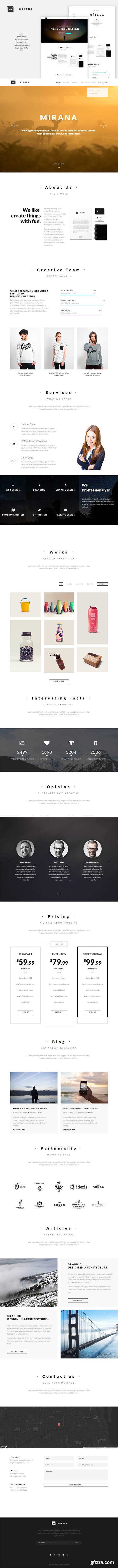 Mirana - Creative Template - CM 686560