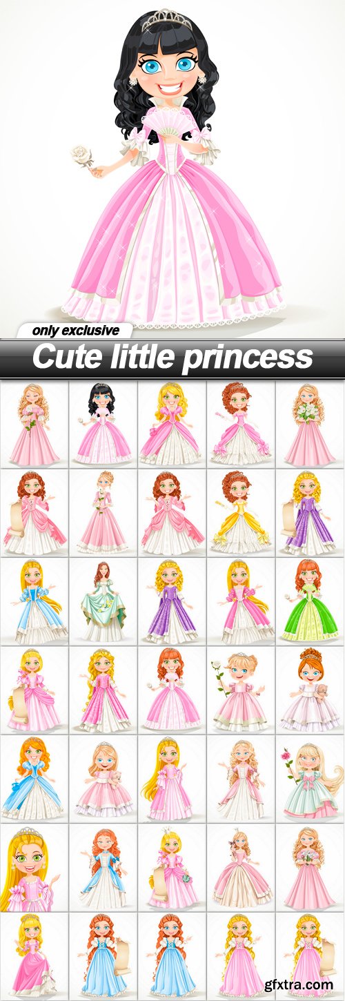 Cute little princess - 35 EPS