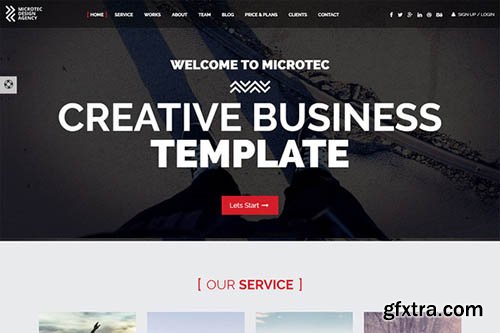 Microtec - Creative Agency Template - CM 661269