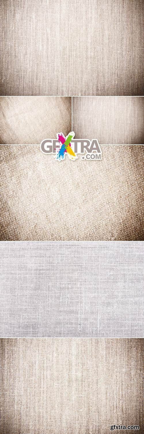 Stock Photo - Linen, Burlap Textures