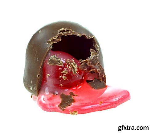 Cherry covered in chocolate-5xJPEGs