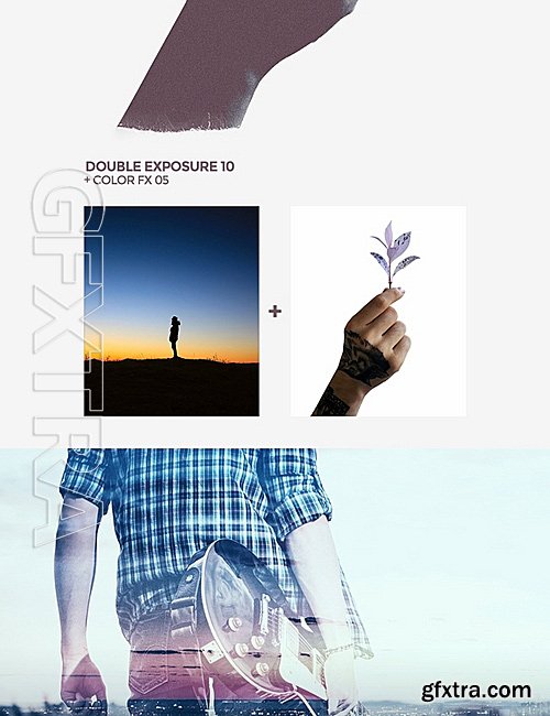 GraphicRiver - Double Exposure Photoshop Action 16124756