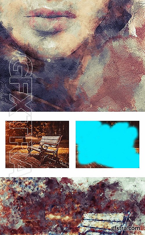 GraphicRiver - Painter Photoshop Action 16082064