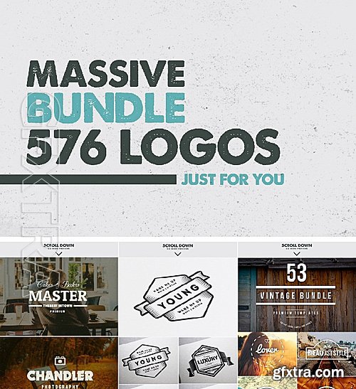 Massive Bundle with 576 Logos