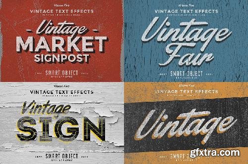 Vintage Text Effects Vol.5 - CM 75186