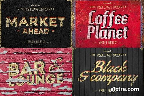 Vintage Text Effects Vol.5 - CM 75186