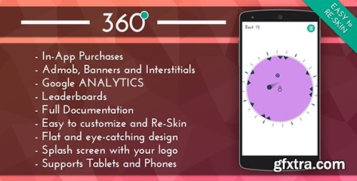 CodeCanyon - 360 - HD Addictive Game Template - 12425393