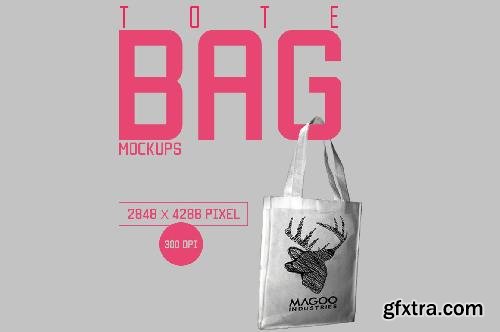 CreativeMarket Canvas Totebag Mockup 166258