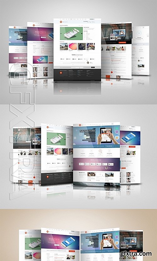 Web Presentation Mock-Ups