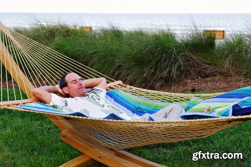 Collection of people man guy boy in a hammock on vacation IT technology 25 HQ Jpeg