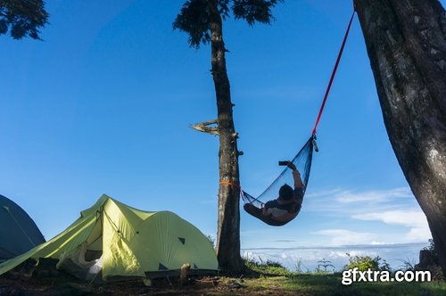 Collection of people man guy boy in a hammock on vacation IT technology 25 HQ Jpeg