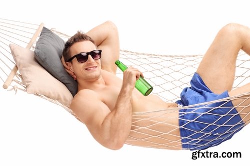 Collection of people man guy boy in a hammock on vacation IT technology 25 HQ Jpeg