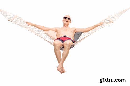 Collection of people man guy boy in a hammock on vacation IT technology 25 HQ Jpeg