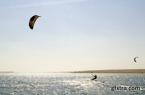 kite surfing sunset 10X JPEG