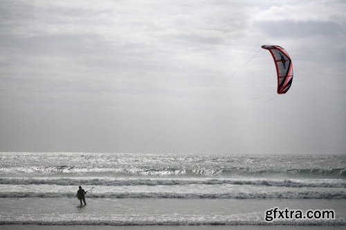 kite surfing sunset 10X JPEG