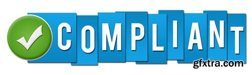 Compliance Blue Stripes With Keywords 10X JPEG