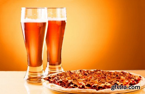 Pizza and beer-8xJPEGs